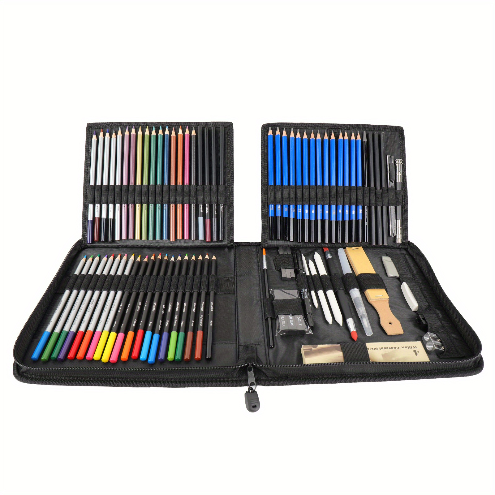 83 Kit De Dibujo Profesional, Kit De Boceto, Lápiz De Colore