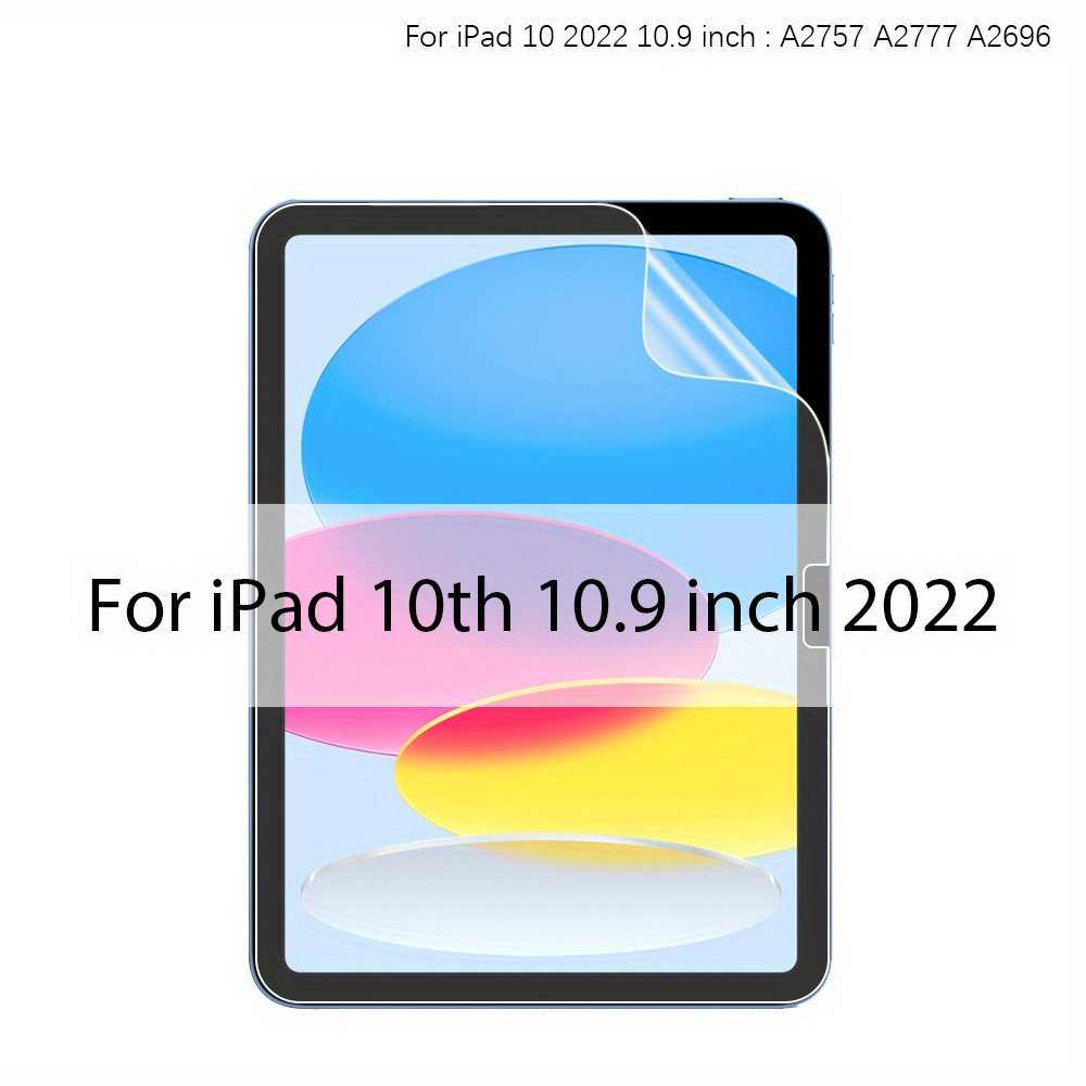 High Quality]tempered Glass For Ipad Pro 11 10.2 10.5 Air 5 - Temu