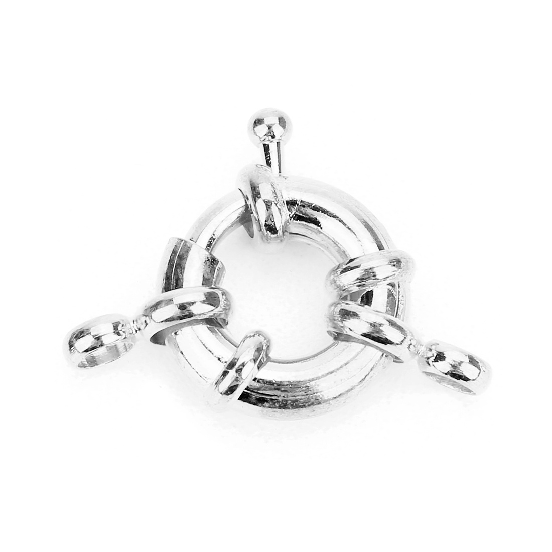 Round Sailor Clasp Spring Buckle Connector Chain End For - Temu