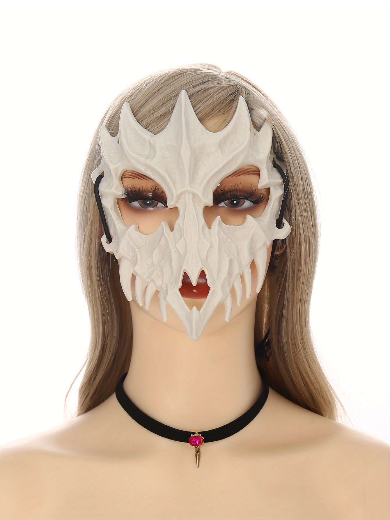 Skull shaped Mask Plastic Masquerade Party Role playing Mask - Temu