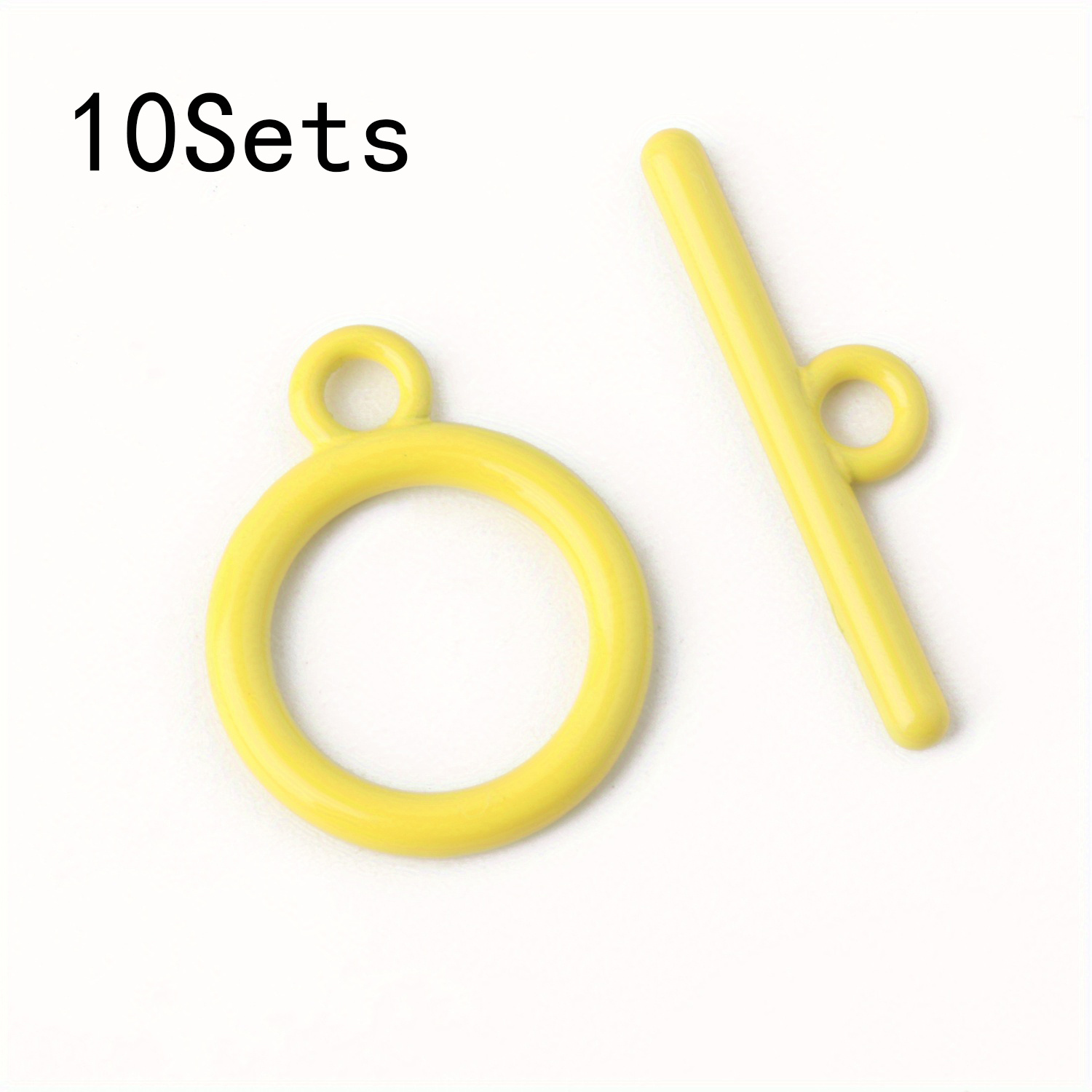 10sets Gold Color Stainless Steel Snap-on Clasps for Bracelets Necklace  Jewelry Making DIY Fastener Hooks