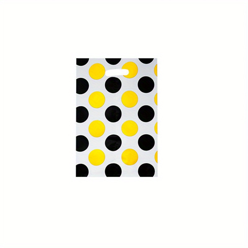 Golden Polka Dot Candy Bags For Treat Party Favor Goodie - Temu