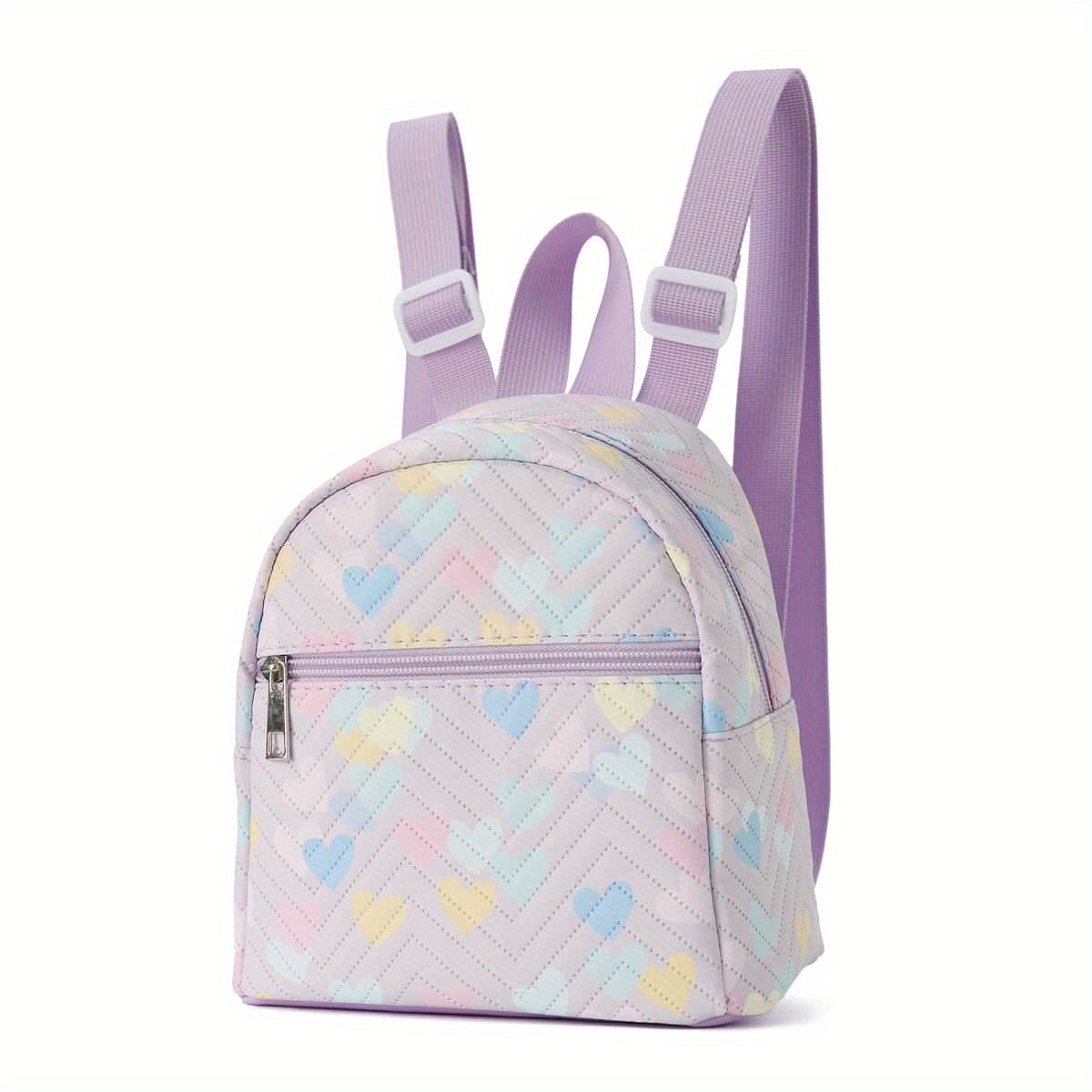 TEMU Mini Mochila Linda A Rayas , Bolso De Viaje Informal Para Mujer