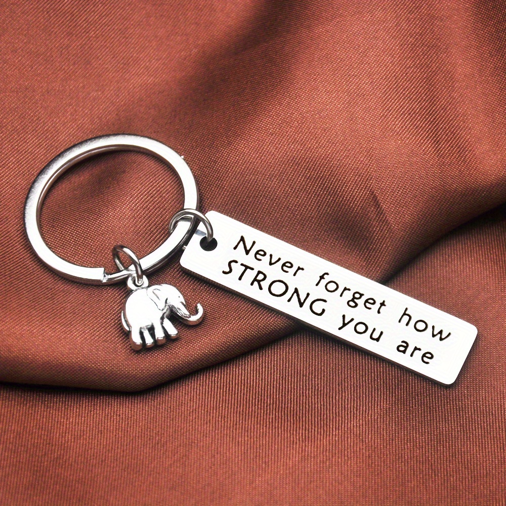 inspirational keychain gifts sometimes you forget