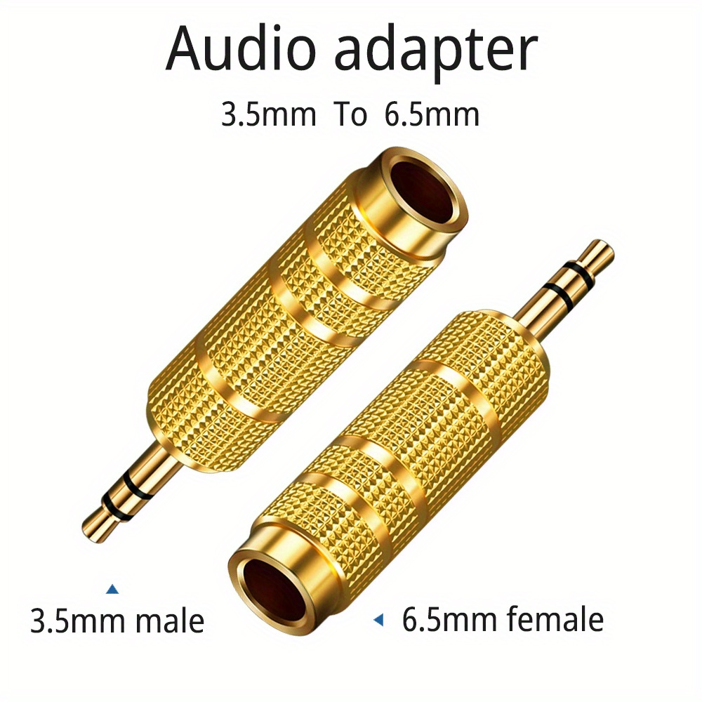Audio Stereo & Mic Jack Adapter 3.5mm Male / Female (Female) Adapter