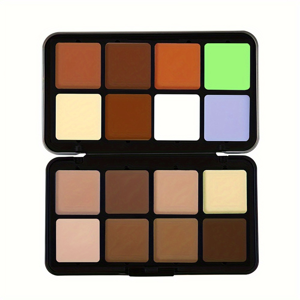 12 Color Contouring Concealer Dark Light Skin Contouring - Temu