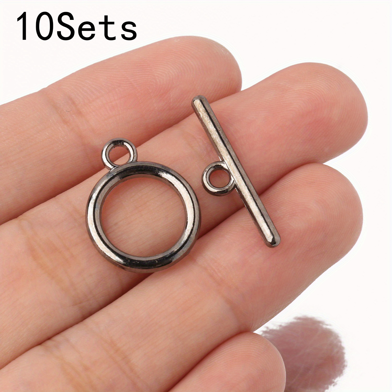 DIY Jewelry Making: Of Alloy OT Toggle Clasps For Bracelets And Necklaces  With End Clasp Connectors And Hooks F 68 From Bead118, $16.08