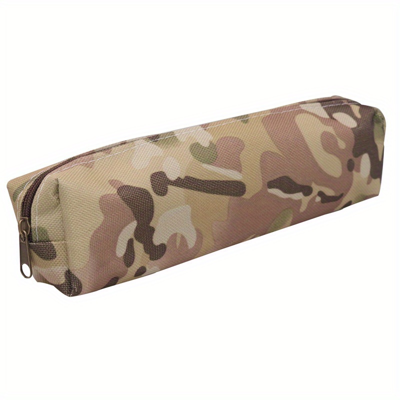 Camouflage Pencil Case For Boys And Girls School Supplies Zipper Pouch 4  Colors Pencil Bag Army Style Four Colors - Temu