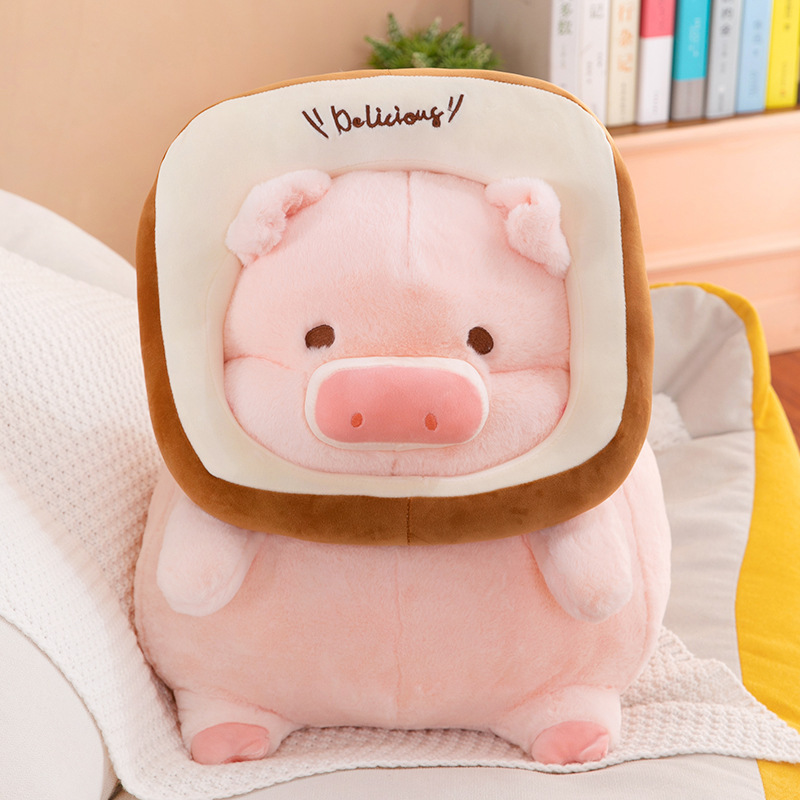 Kawaii Anime Lulu Pig Bread Plush Toy Creative Stuffed Animals Piggy Toast  Doll Girl Birthday Toys Girlfriend Couple Cute Gift - Toys & Games - Temu  Canada