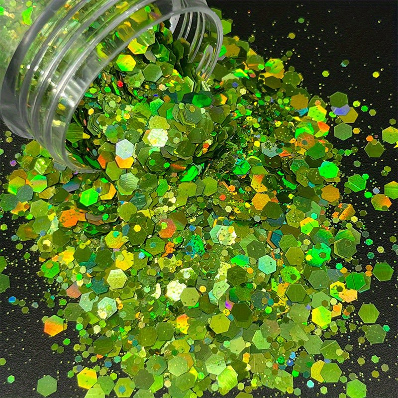 Glow In The Dark Glitter, 12 Colors Luminous Chunky Glitter, High Luminance Cosmetic  Grade Glitter, Chunky Glitter For Resin, Nail, Cosmetic, Skin, Slime,  Tumblers, Halloween( Each Bottle) - Temu Kuwait