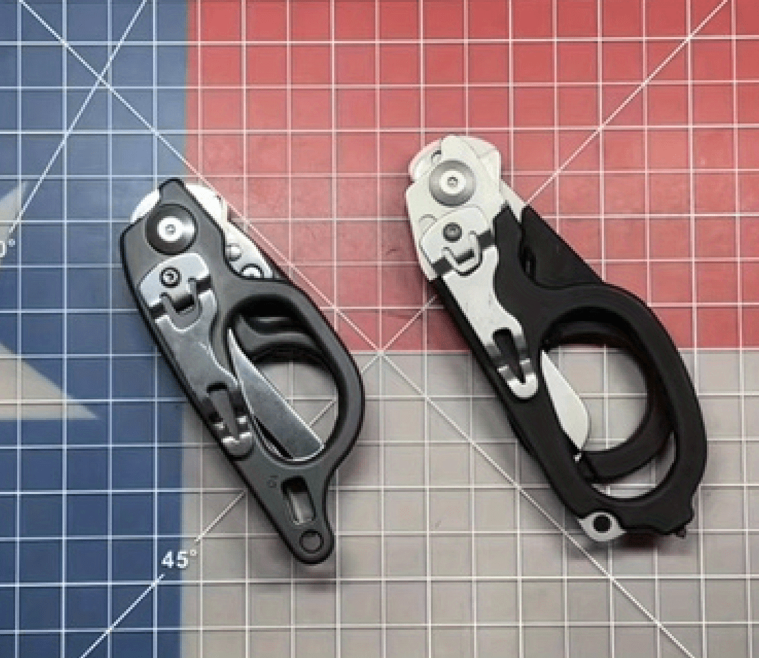 Emergency Shears Multifunctional Foldable Trauma Shears With Ring Cutter Highquality