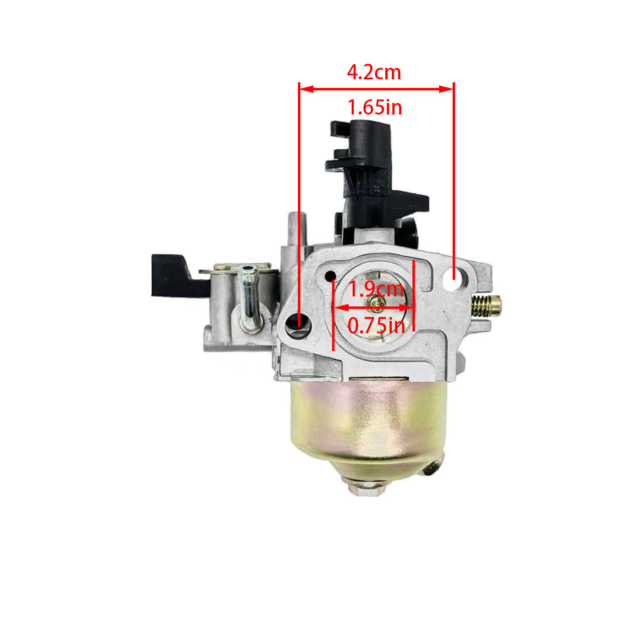 Image of Gx200 168f 170f Carburetor Replacement, 2kw 3kw 5.5hp 6.5hp, Aluminum Alloy, For Gasoline Water Pump , Vehicles, 16100-zh8-w61 P19 Carburettor