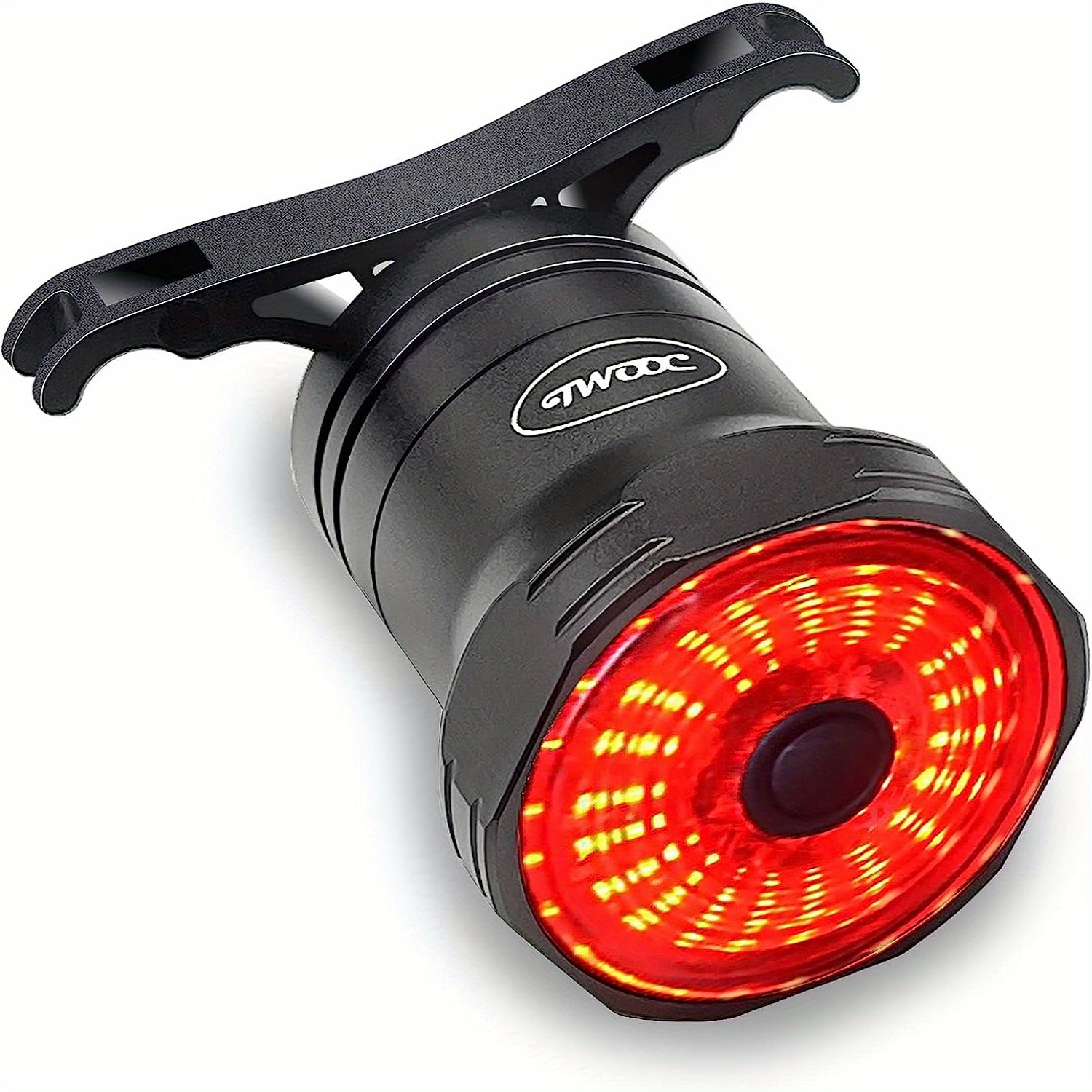 Intelligent bicycle taillights, ultra bright bicycle brake lights, ultra sensitive automatic switch bicycle taillights, USB charging daytime/nighttime riding red safety warning taillights