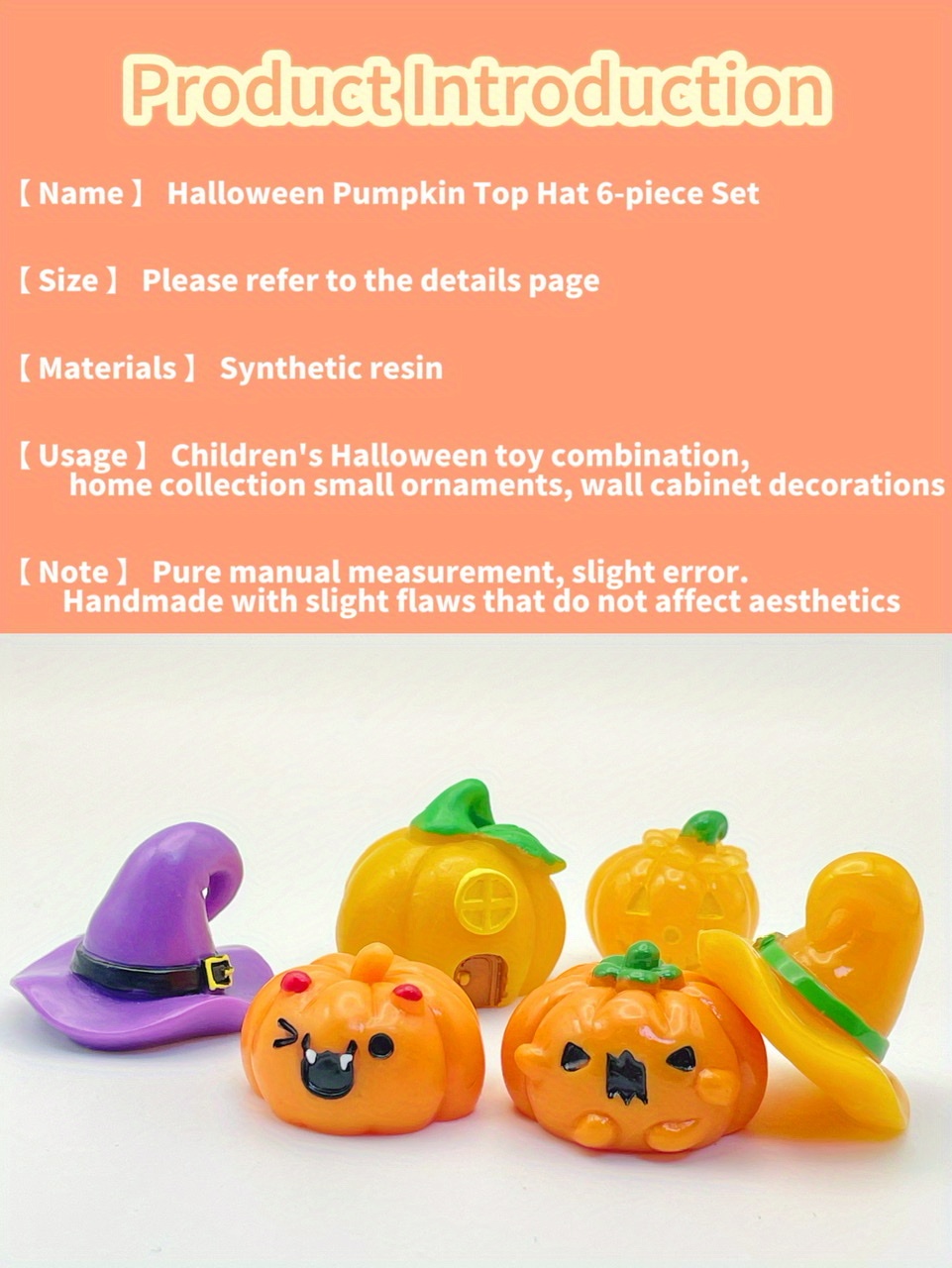 Micro Landscape Halloween Decoration Diy Handmade Pumpkin Halloween Topper  Combination Set Holiday Party Toys Home Decoration Desktop Decoration Small  Crafts - Temu