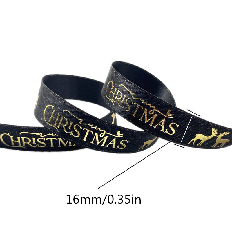 1yd Various Styles High Quality Christmas Ribbons Printed - Temu