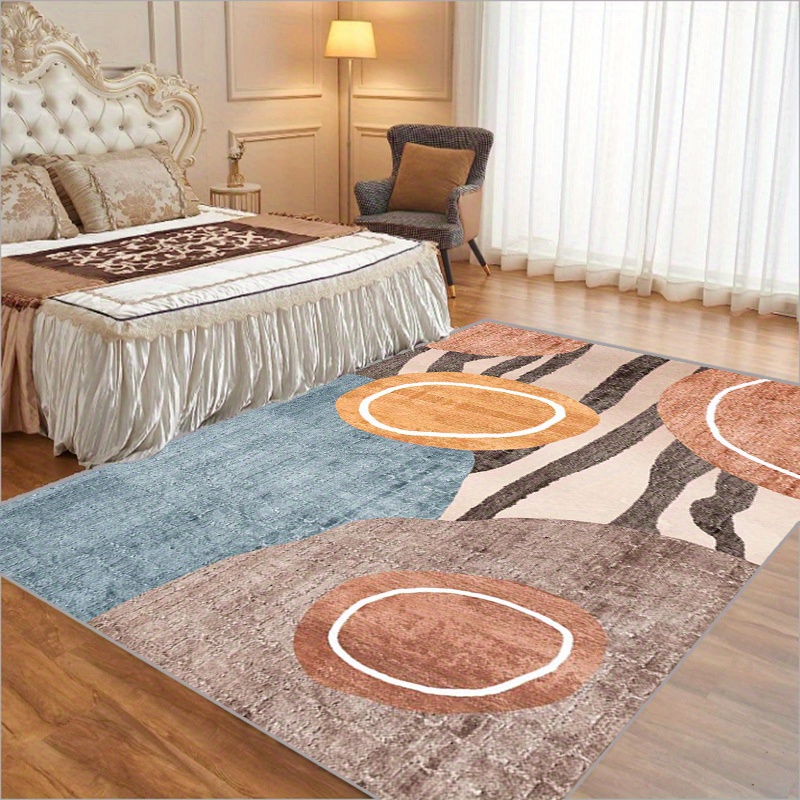 Modern Living Room Washable Area Rug Waterproof, Stain Resistant, Anti  Slip, Lightweight, And Non Shedding Dining Room Carpet, Suitable For  Bedrooms, Living Rooms, Kitchens, Apartments, Anti Smudging, Non Shedding  Carpet Mat 