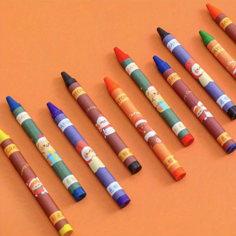 12pcs Crayons Classic Colors Crayons Kids School Crayons - Temu