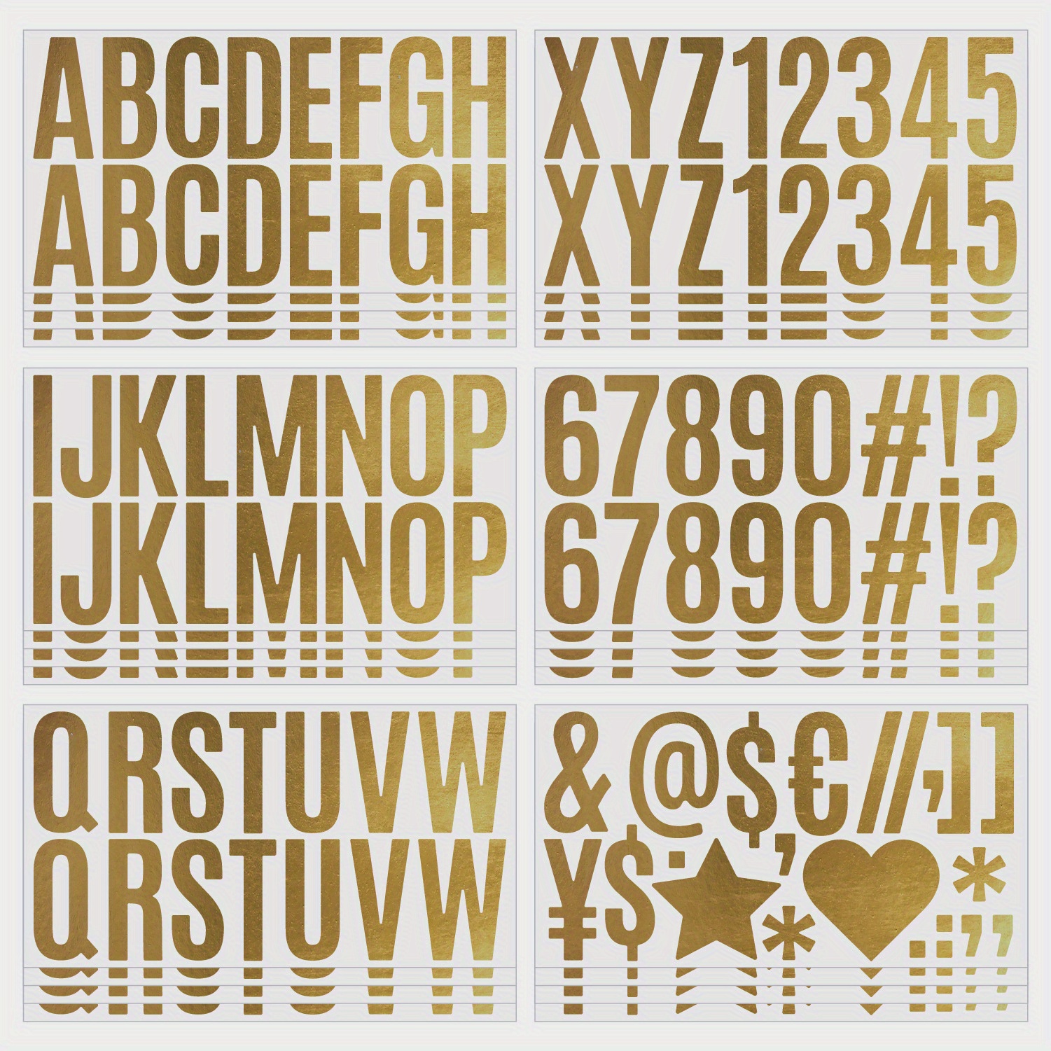 8 Lettres Autocollantes 2 5 × 5 Cm / 0 98 × 1 97 Po Grands - Temu