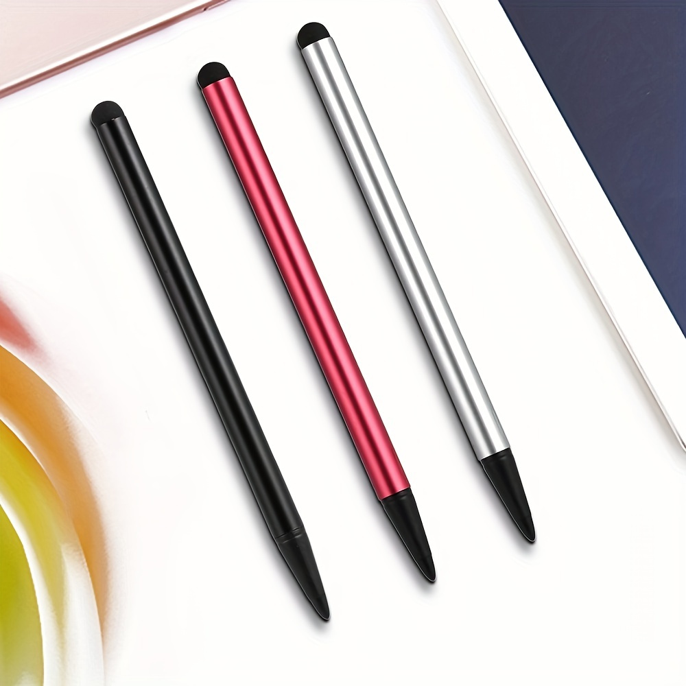 Paquete de 12 lápices capacitivos para pantallas táctiles innhom Stylus Pen  para iPad, compatible con iPad, iPhone, tabletas, Samsung, Kindle y  bolígrafos de tinta negra, bolígrafos 2 en 1 : Celulares y Accesorios 