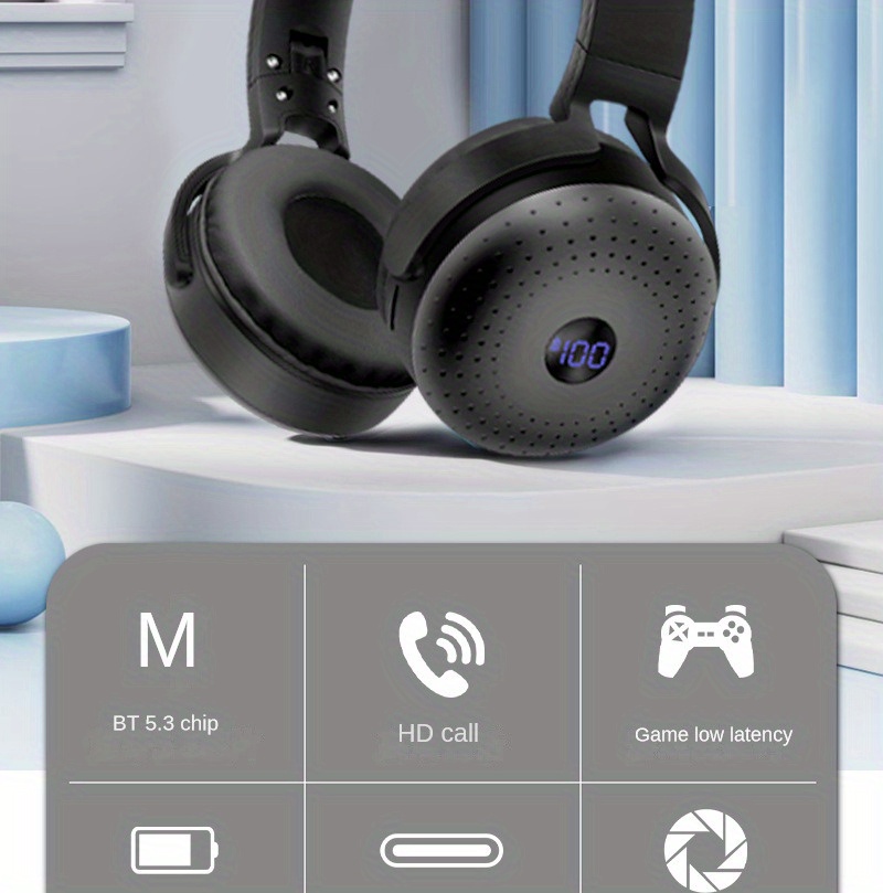 Blue Headphones