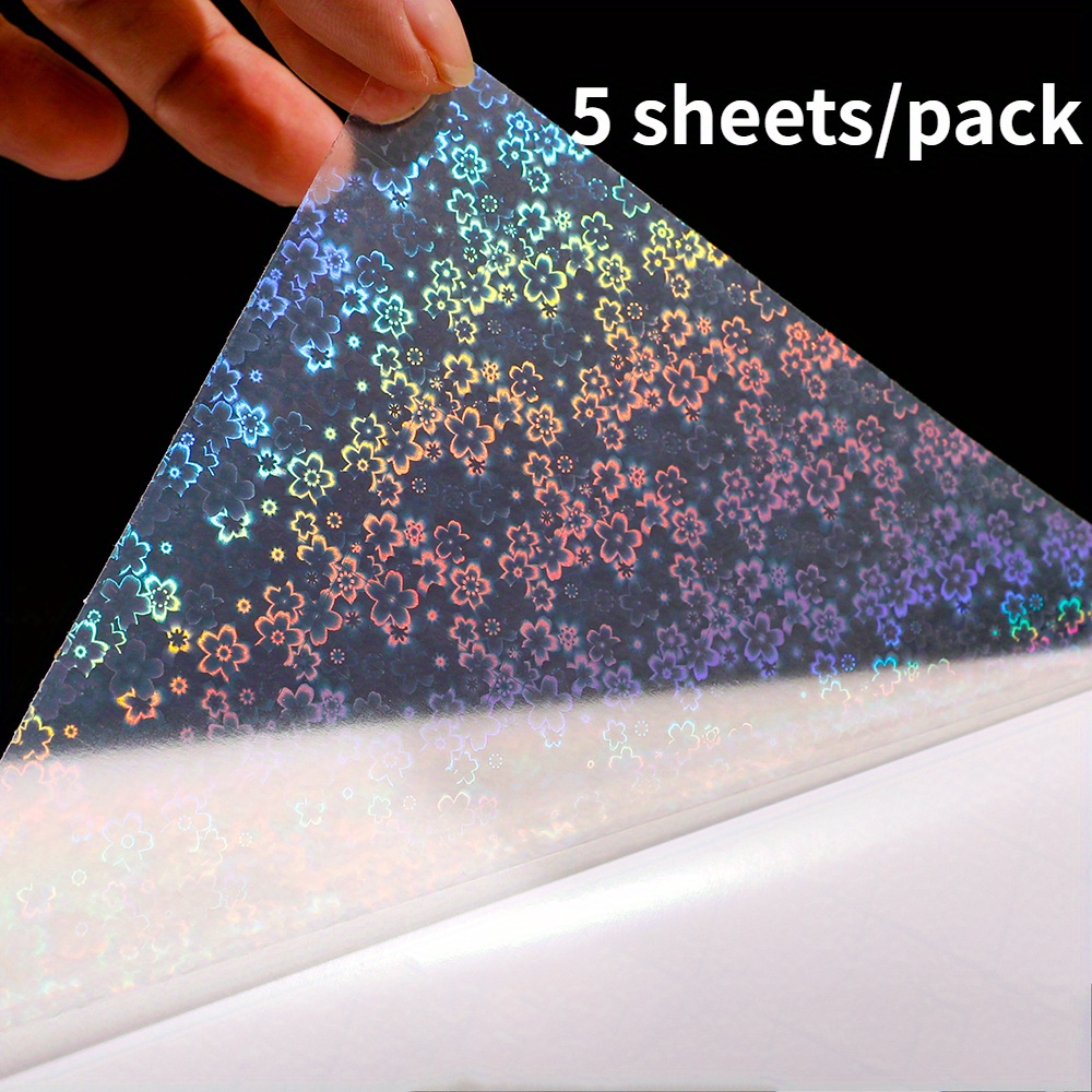 A4 Washi Paper Self-Adhesive Hand Account Material Sticker Laser Inkjet  Printable Translucent DIY Japanese Paper