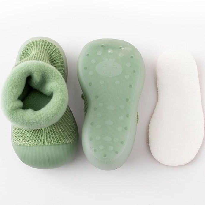 Casual Comfortable Slip On Sock Shoes For Baby Boys, Breathable Non Slip Walking Shoes For Indoor Outdoor, Autumn And Winter