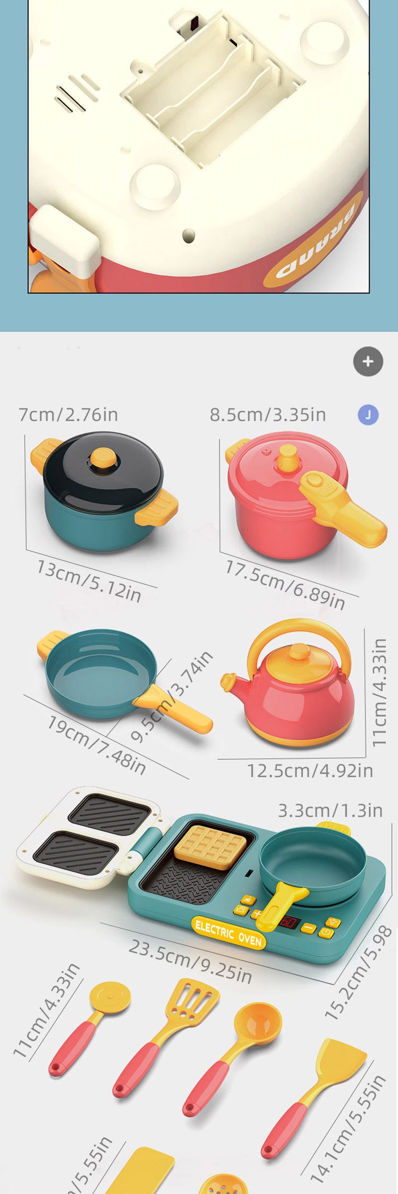 Buy Chad Valley Wooden Pots and Pans Set, Wooden toys