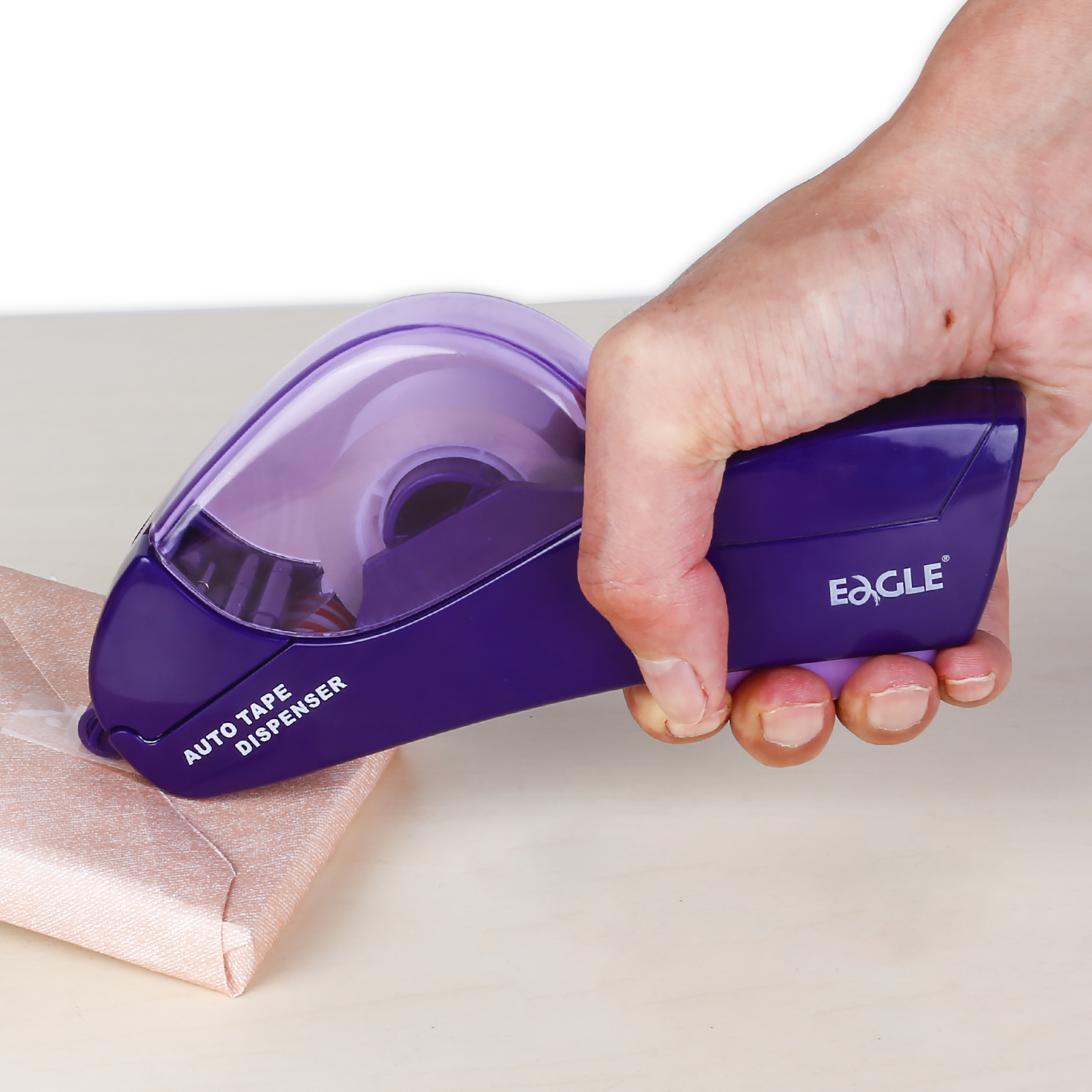 Baumgartens Handheld Trigger Tape Dispenser Purple