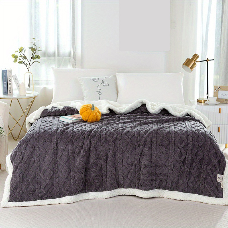 Luxury White Designer Inspired Blanket