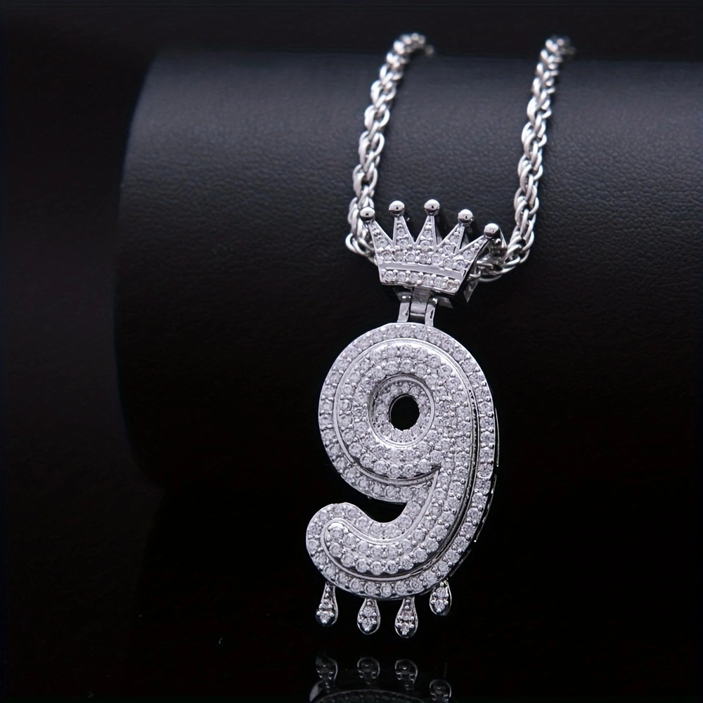 Cz on sale pendant mens