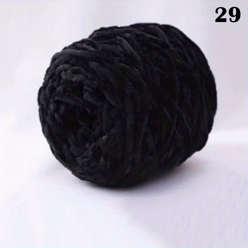 1pc Chenille Golden Velvet Hand Knitted Wool For Hand Knitting