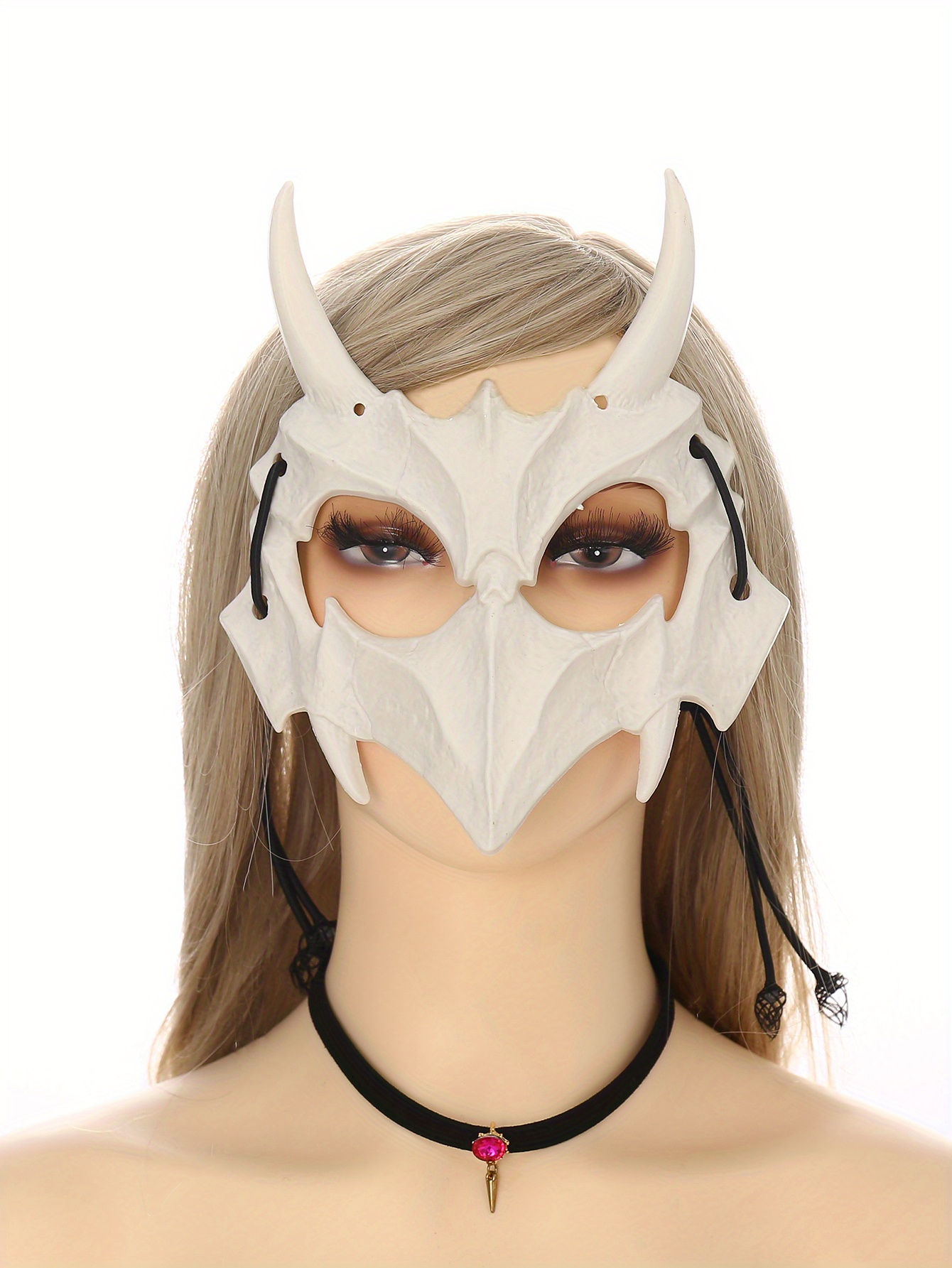 Skull shaped Mask Plastic Masquerade Party Role playing Mask - Temu