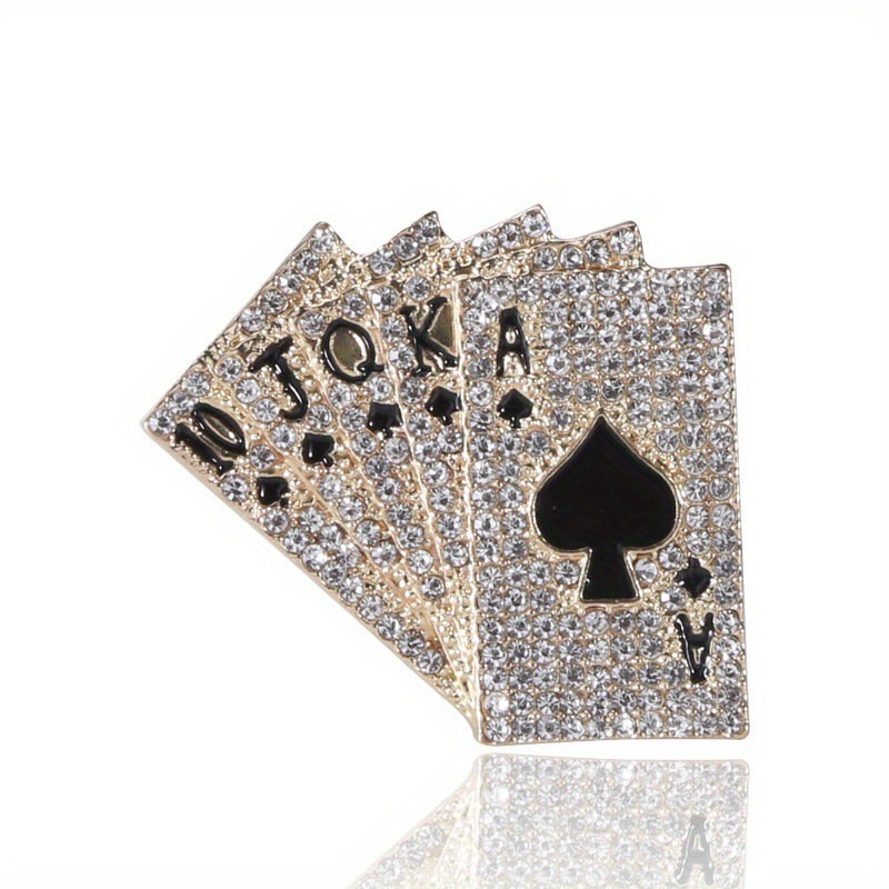 Royal Flush Pin by StockPins - Las Vegas Pin for Backpack Pins and Hat  Pins, Casino Items and Poker Lapel Pin for Men and Women, Pin Las Vegas  Theme