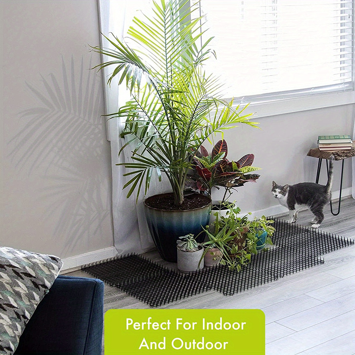 Cat Scat Mats With Spikes, Cat Repellent Spikes, Cat Deterrent Mats