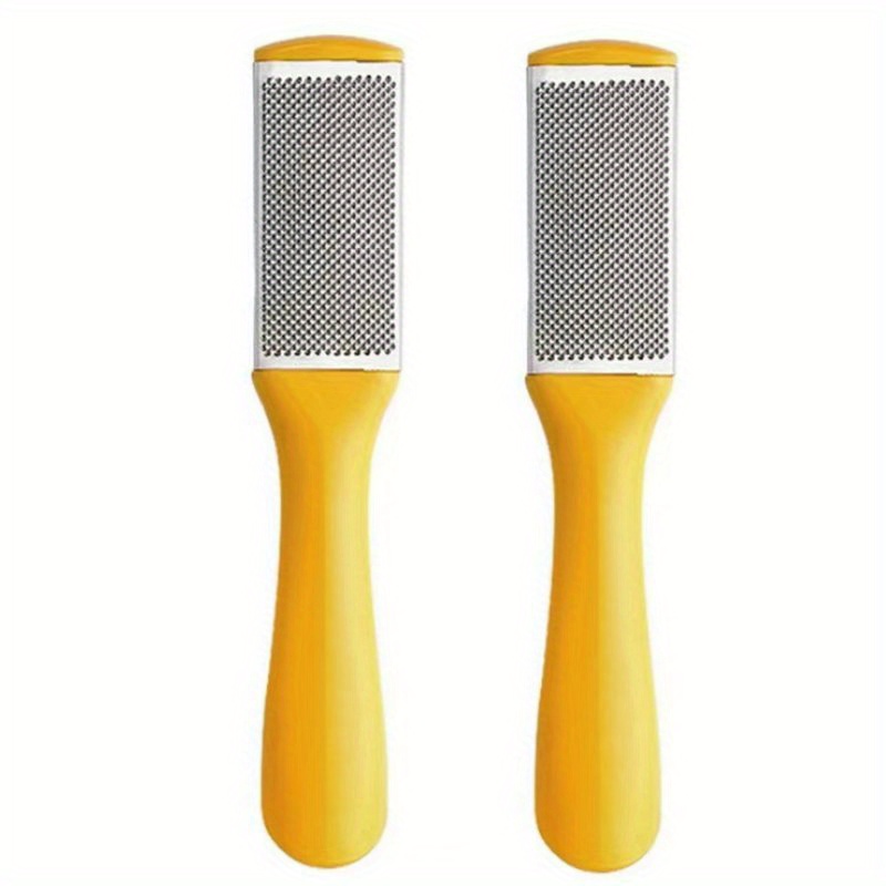 Foot Scraper Stainless Steel Pedicure Brush Callus Remover Feet Scrubber 3  Pcs