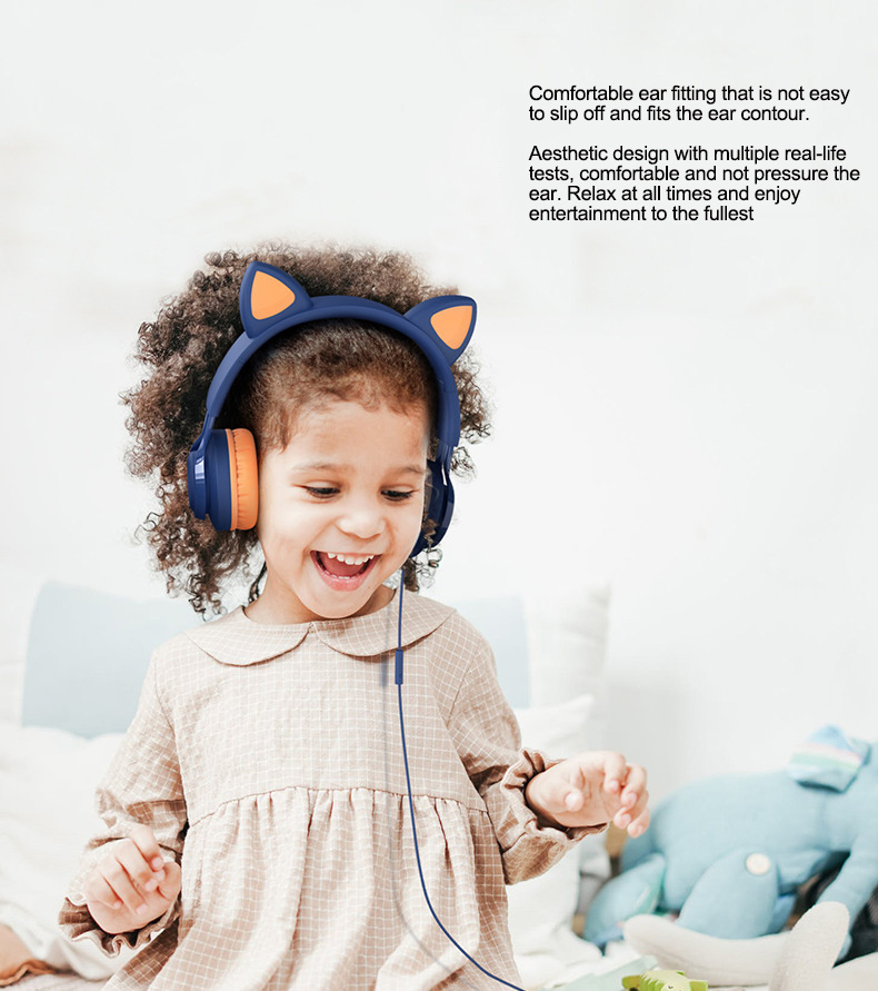 Kids Earphones Purple