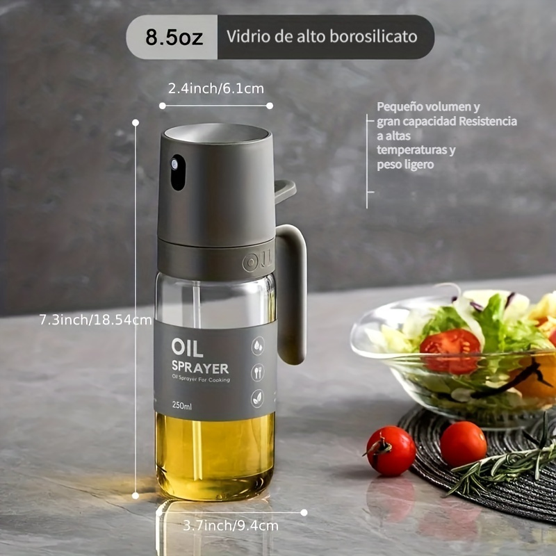 El aceite de oliva de la pulverizadora dispensador de aceite para cocinar  el Mister para aire aceite freidora Atomizador de gadgets de cocina - China  Pulverizador de aceite y spray de aceite