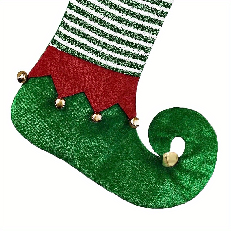 Christmas Stocking Fairy Stocking Christmas Decoration Ornaments Large Elf  Christmas Stocking Gift Bag Pendant, Home Decor Room Decor Theme Party  Decor, Christmas Decorations 2023 - Temu