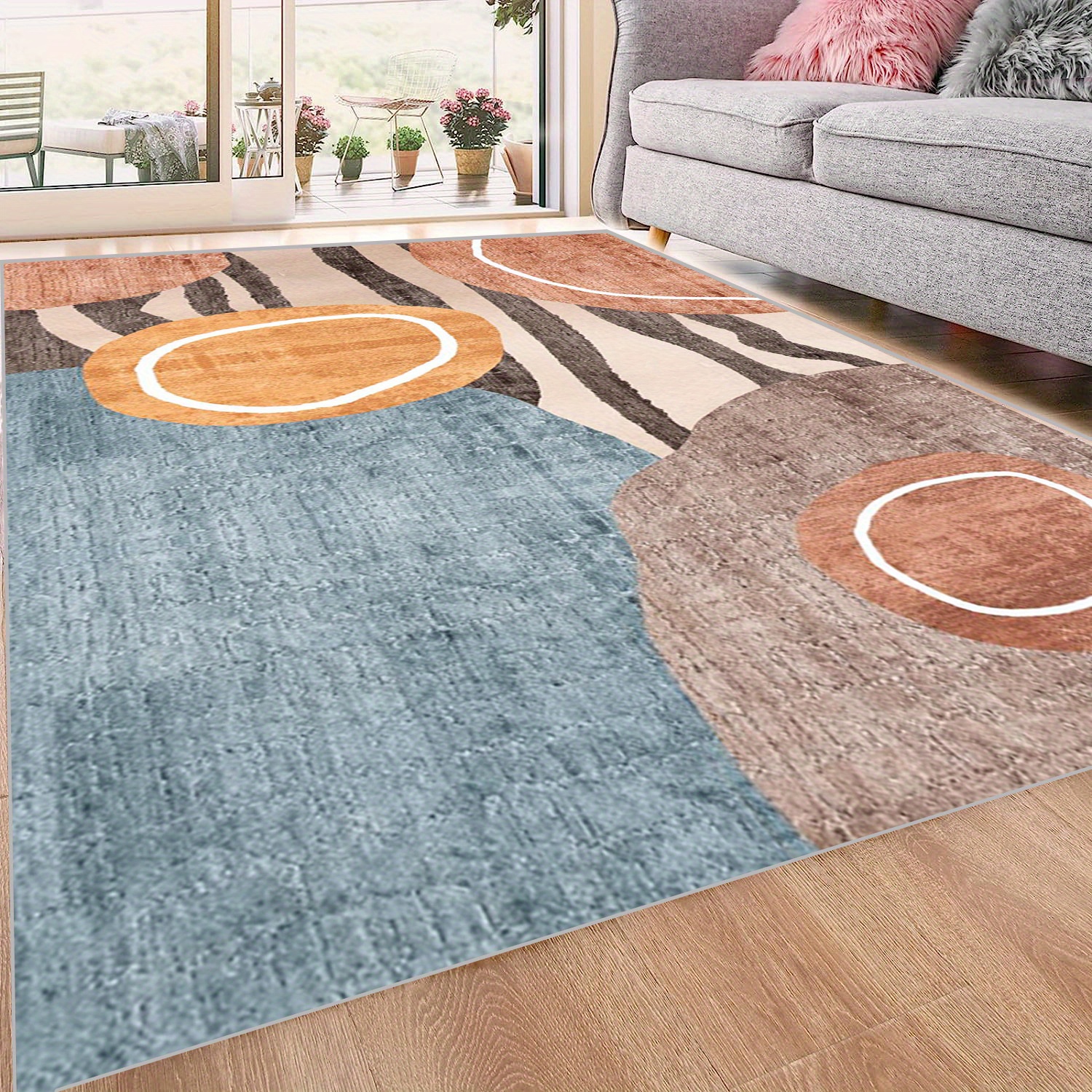 Modern Living Room Washable Area Rug Waterproof, Stain Resistant, Anti  Slip, Lightweight, And Non Shedding Dining Room Carpet, Suitable For  Bedrooms, Living Rooms, Kitchens, Apartments, Anti Smudging, Non Shedding  Carpet Mat 