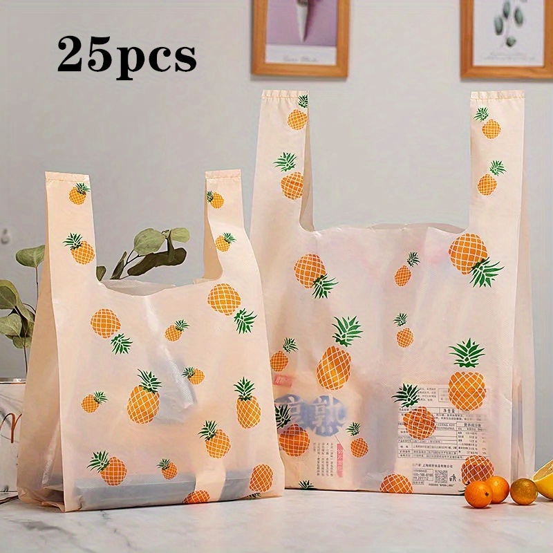 Black Disposable Garbage Bag Plastic Sturdy T Shirt Bags Thickened Grocery  Bags Durable 50Pcs New - Walmart.com
