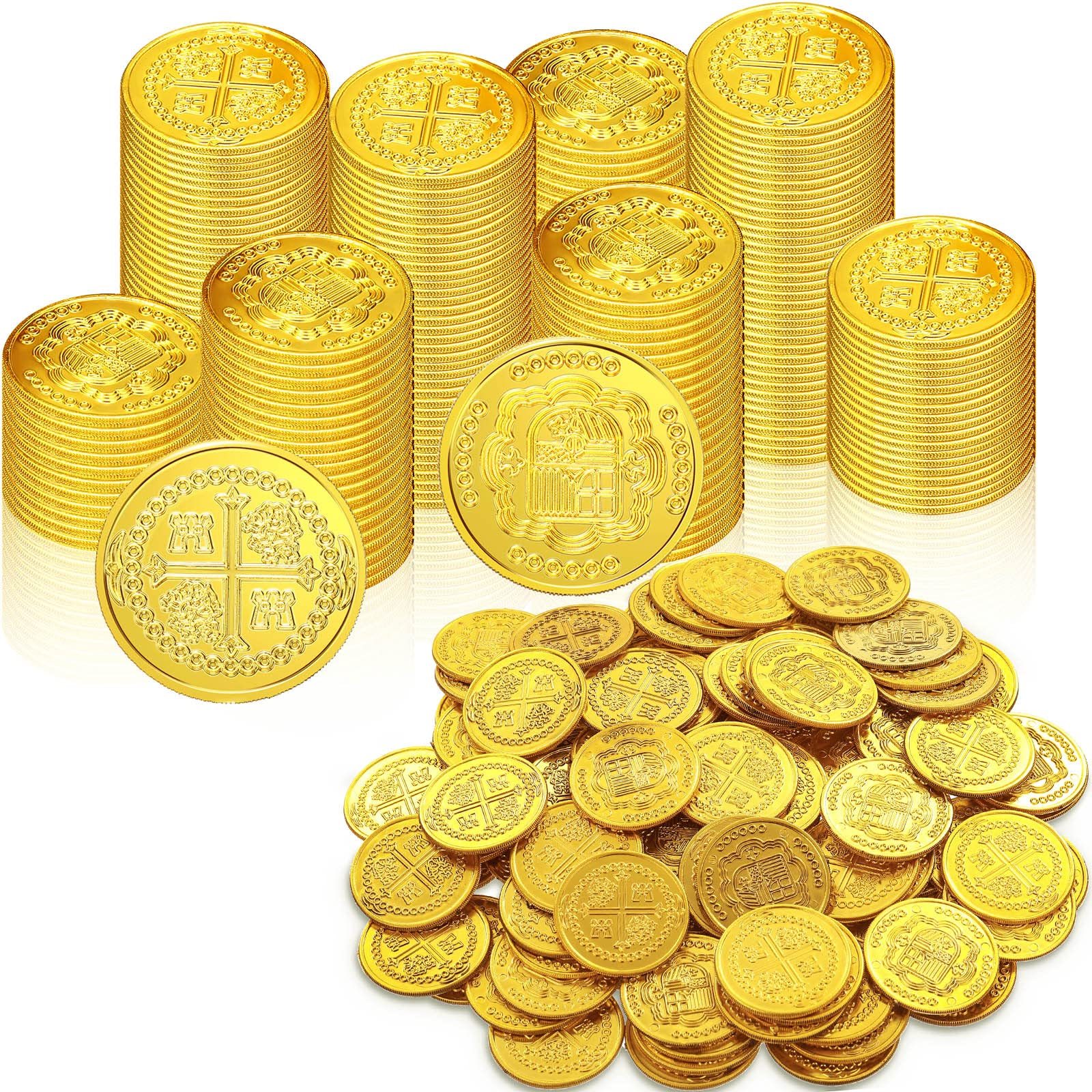 Pirate Coins Pirate Treasure Golden Coins Pirate Gems - Temu Canada