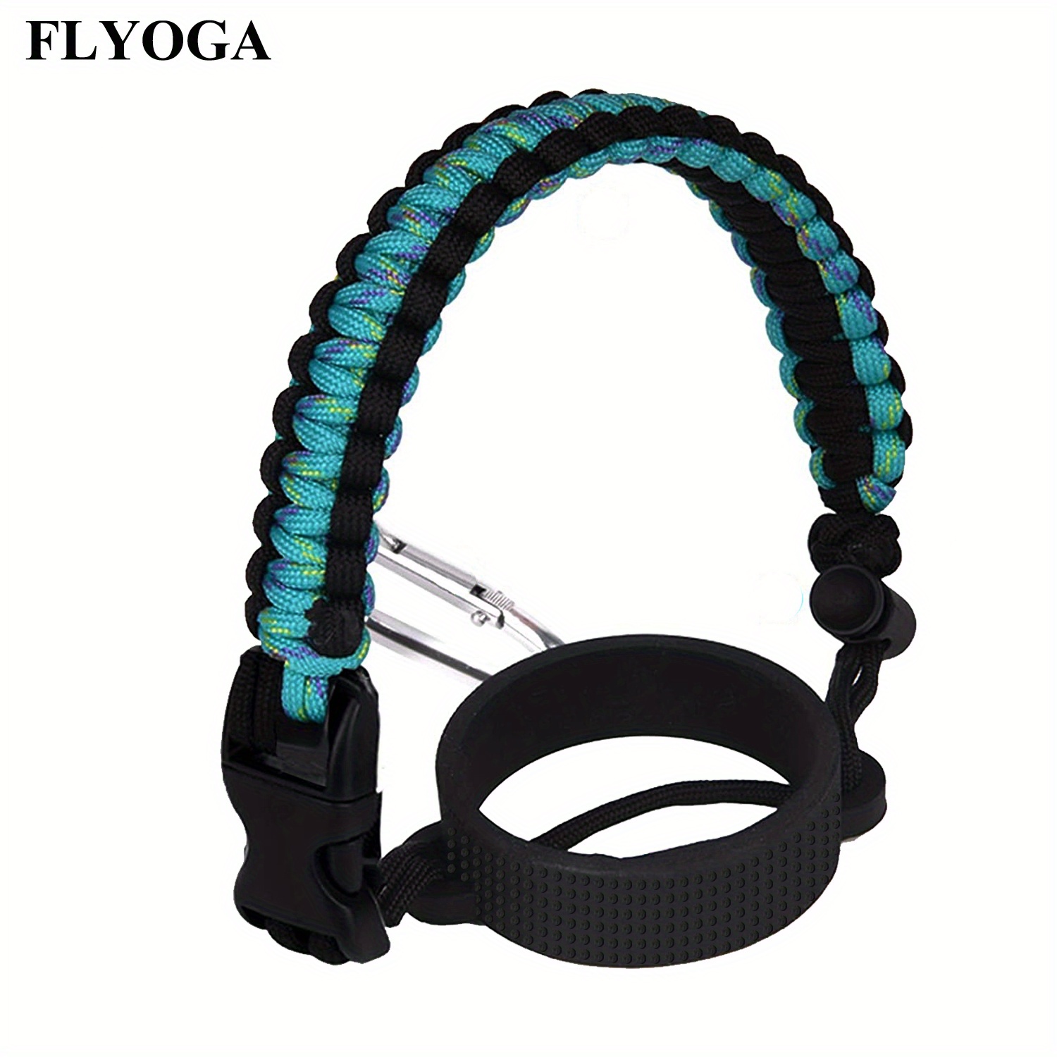 Durable Paracord Handle With Safety Loop And Carabiner For - Temu