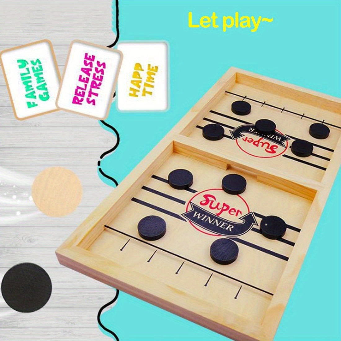 Quick Slingshot Ice Hockey Game, Slingshot Shooting Game Toys, Slingshot Table Football, Board Game Toys, Adult Slingshot Games
