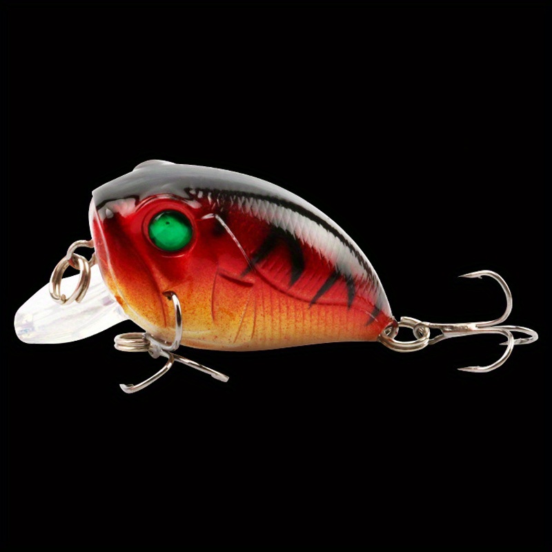 Topwater Plastic Crankbait Lures 3d Eyes Artificial - Temu