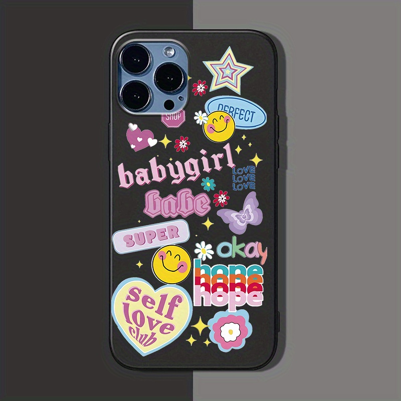 hd4807 girl 002 (english heart happy butterfly) english Temu