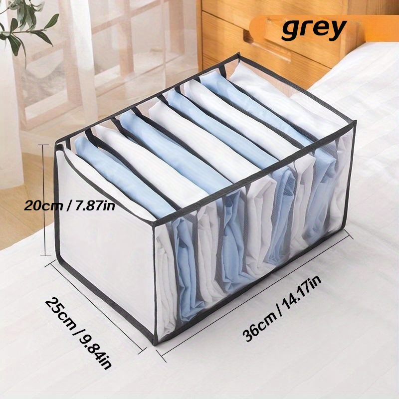 Wardrobe Mesh Clear Multi grid Bra Storage Bag Lightweight - Temu