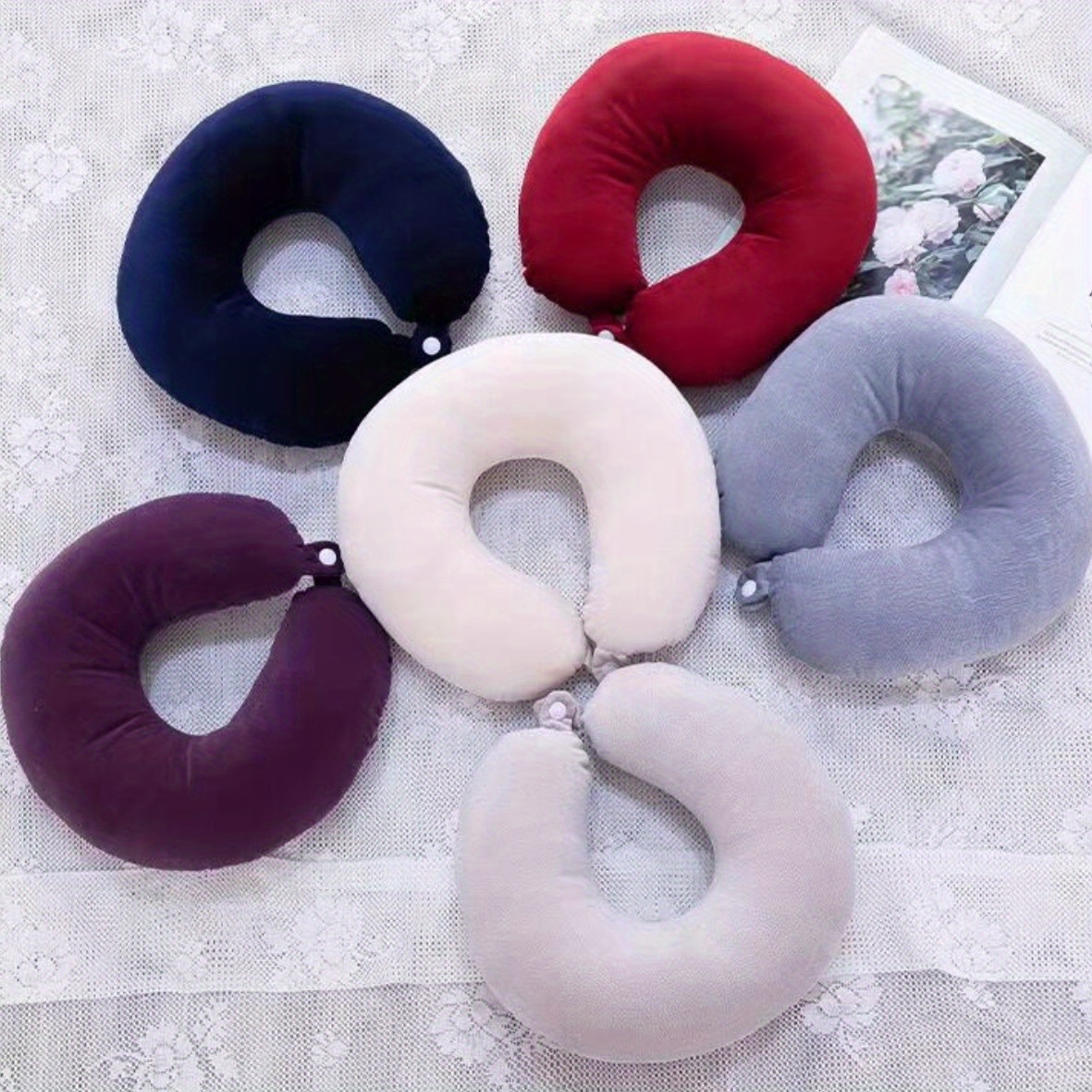 1  and cozy u shaped neck pillow for   and nap airplane and car pillow details 1