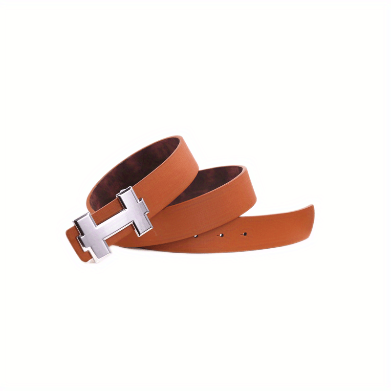 Double Cross Leather Belt