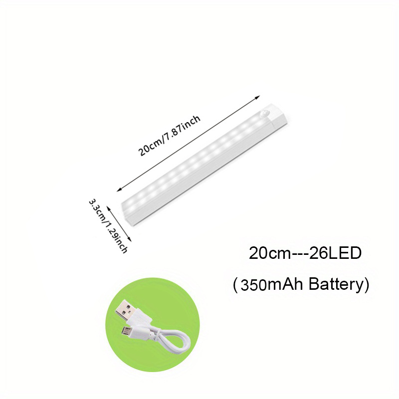 Wall Lamp Usb Rechargeable, Led Usb Motion Sensor