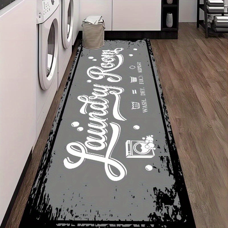 Tiffasea Alfombra lavable de 2 x 6 pies, alfombra de pasillo de cocina,  alfombra de lavandería, alfombra de área de algodón tejida para entrada, –  Yaxa Colombia